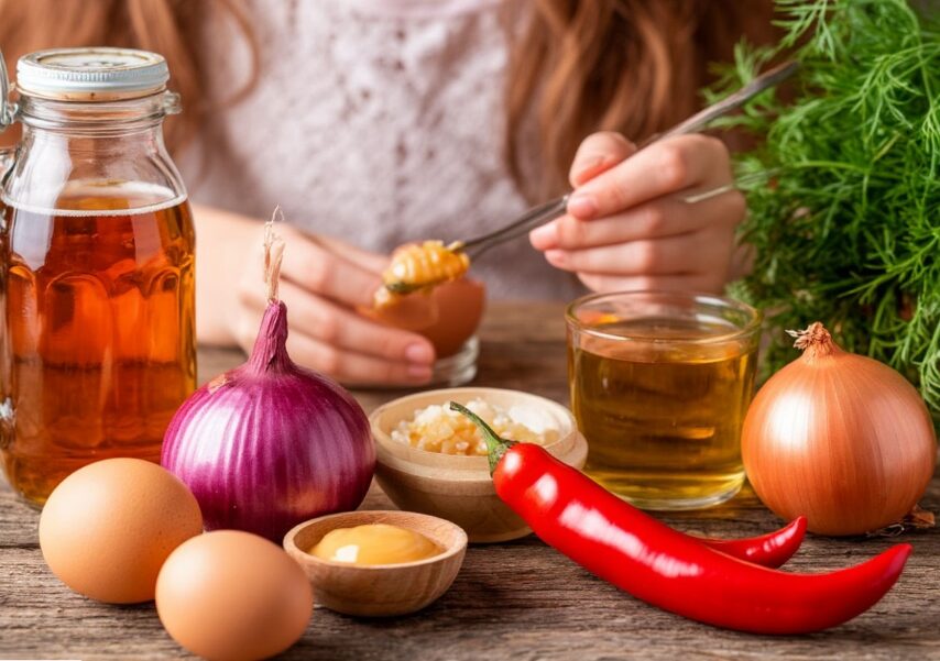 маски для волос с перцовой настойкой